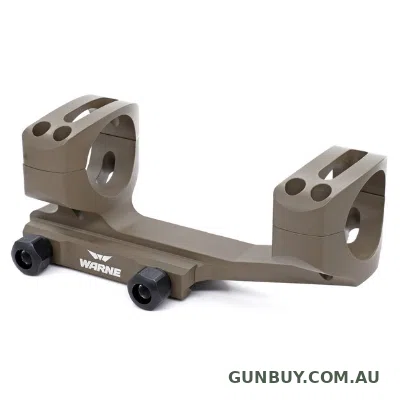 Warne Gen 2, Extended Skeletonized 34mm MSR Mount, Dark Earth
