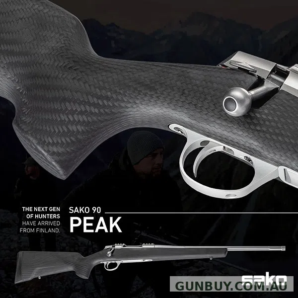 SAKO 90 Peak Carbon S/S 20 Inch 1 in 10 Twist
