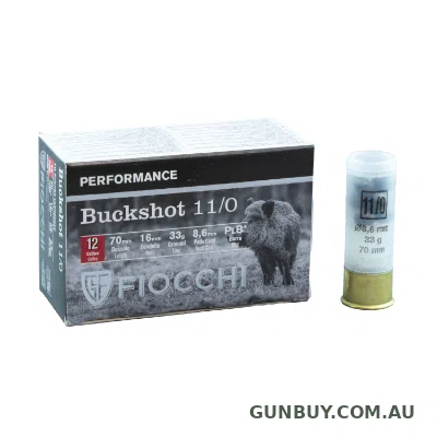 Fiocchi 00 Buckshot 8 Pellet (10 Rounds)