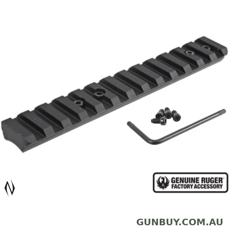Ruger American Rimfire Picatinny Rail with Screws