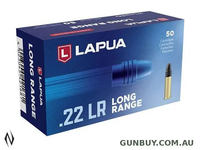 Lapua 22LR 40GR LONG RANGE 1106FPS 500rnds