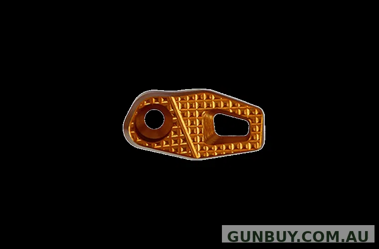 Lokgrips Shadow 2 Mag Release Button GridLOK Oversized Orange