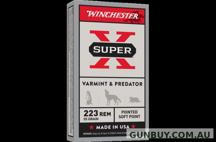 Winchester Power Point 223Rem 55gr PSP (20 PACK) - Shooter's Delight