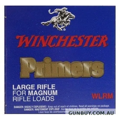 Winchester Large Rifle Magnum primer _8- 1/2M-120 (1000 pieces) - Shooter's Delight