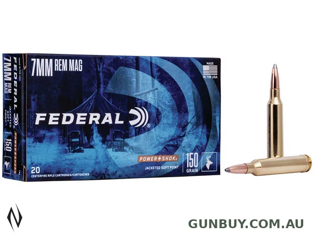 Federal 150gr SP Power-Shok (20 Rounds)