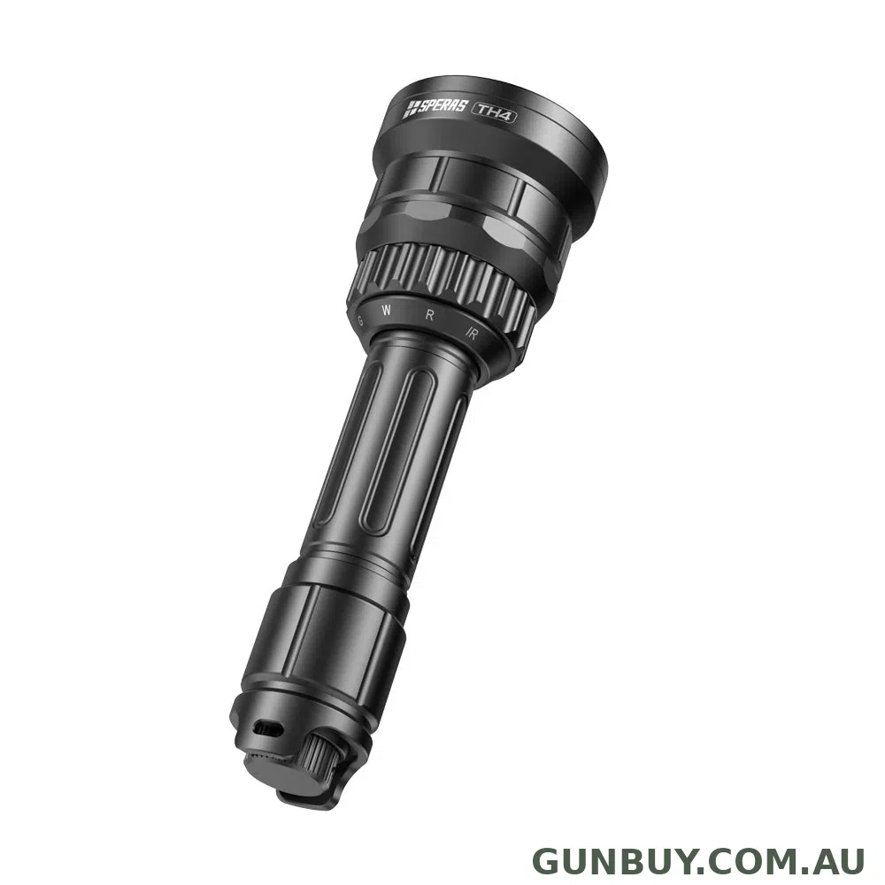 SPERAS TH4 IR KIT Zoomable - Dimmable and Rechargeable 4in1 Hunting Flashlight Kit