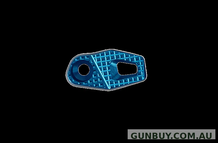 Lokgrips Shadow 2 Mag Release Button GridLOK Oversized Blue