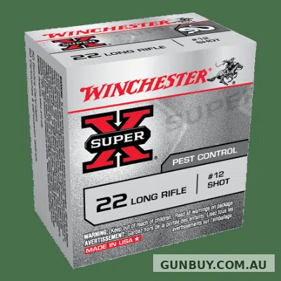 Winchester Super X Rat Shot 22LR 12 Shot (50 Rounds)