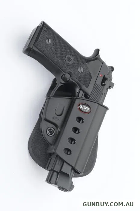 Fobus M9-BRV Beretta M9 Paddle Holster w/ 6909 Double Mag Holster
