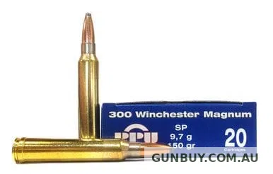 PRVI PARTIZAN 300 WIN MAG 150GR SP (20 ROUNDS)