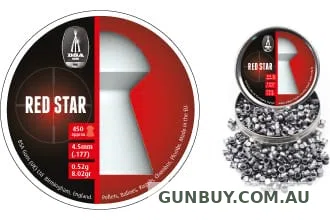 BSA Red Star Tin of 250 Pellets