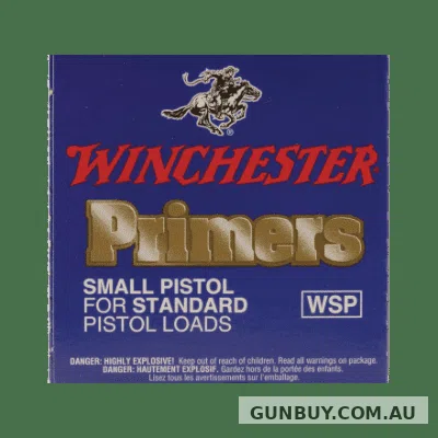 Winchester Small Regular Pistol primer _1-1/2-108 (1000 pieces) - Shooter's Delight