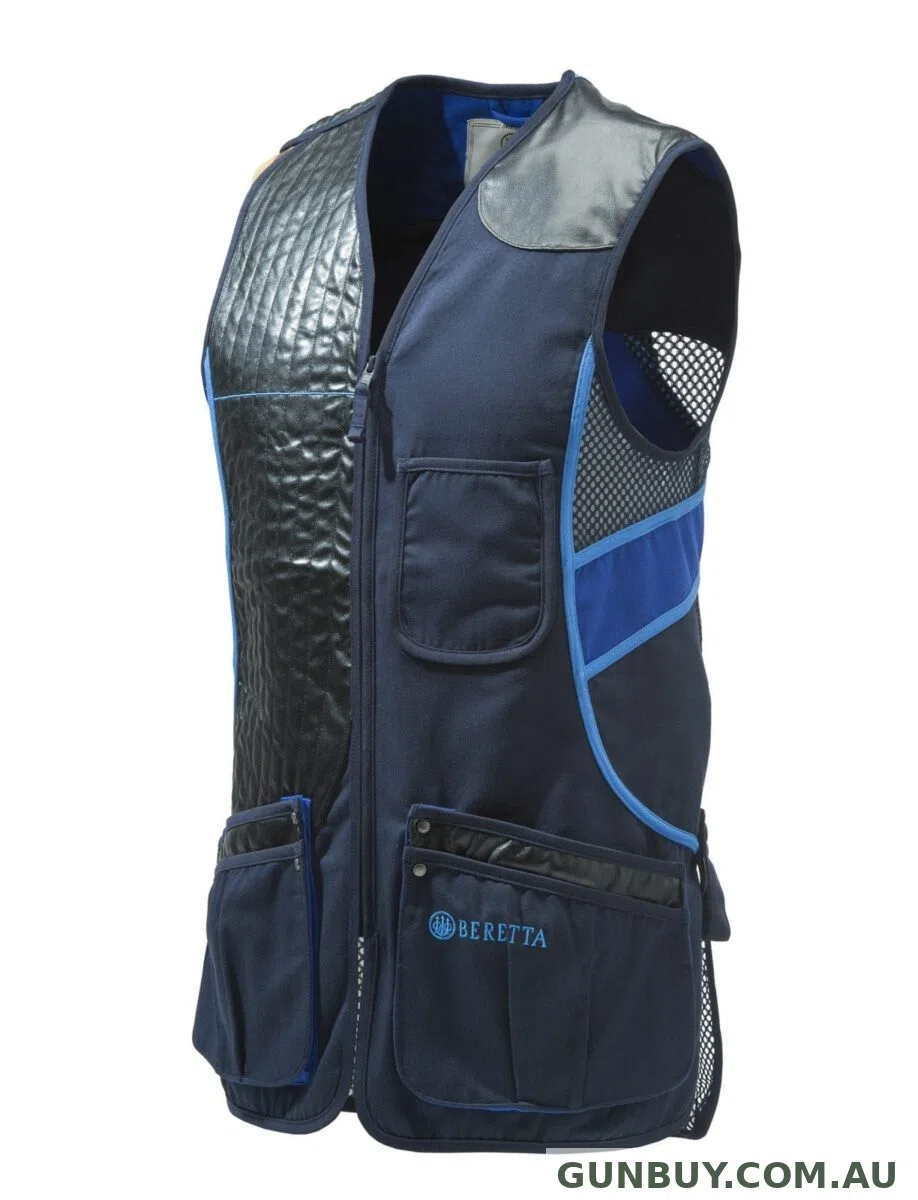 Beretta Sporting Vest in Blue Eclipse- Medium