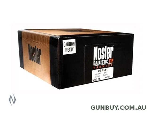 Nosler 224 55gr Ballistic Tip 250pk