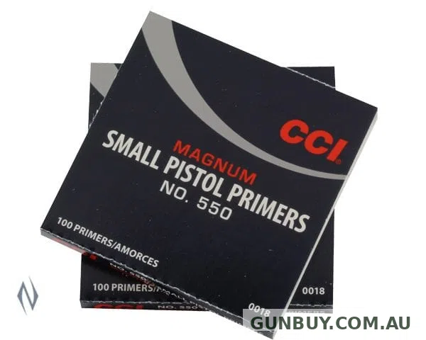 CCI PRIMER 550 SMALL PISTOL MAGNUM (1000pcs)