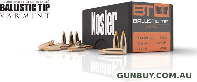 Nosler 243 55gr Ballistic Tip 250pk