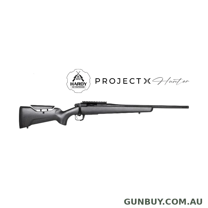 Hardy Project X - Short Action - 20 Inch 1:10 Twist - Carbon Fibre Stock