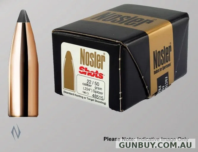 Nosler 204 34GR HPFB SHOTS 100PK