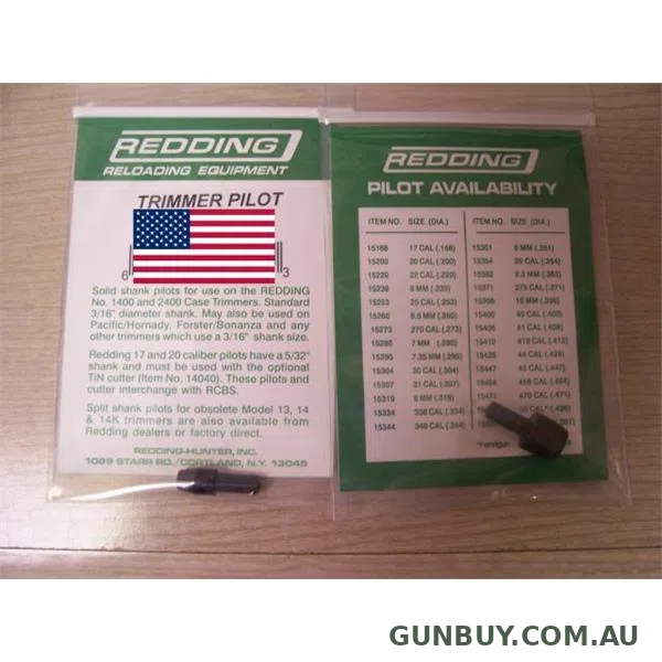 Redding 6MM TRIMMER PILOT #239