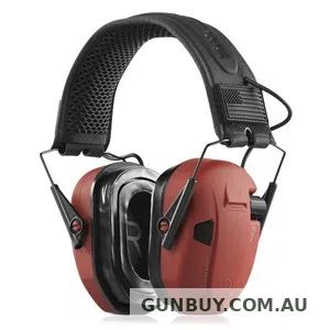 SAVIOR APOLLO ELECTRONIC HEARING PROTECTION CARMINE RED