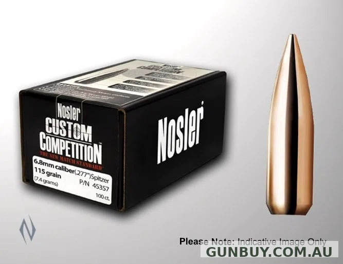 Nosler 6.5mm 140gr HPBT Custom Comp 1000pk