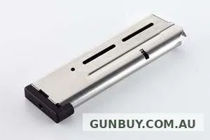 WILSON COMBAT 10 SHOT ALUMINUM BASE PAD 1911 ELITE TACTICAL MAGAZINE FULL SIZE