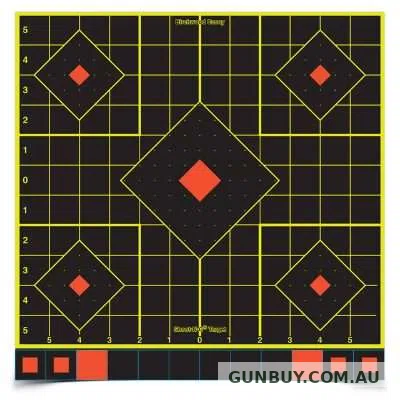 Birchwood Casey Shoot-N-C 12 Inch Sight-In 12 Sheets