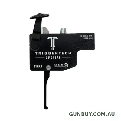 TRIGGERTECH BLACK SPECIAL FLAT TIKKA SINGLE STAGE 1-3.5LB