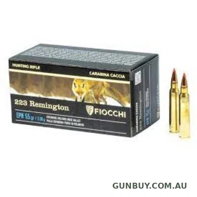 Fiocchi 223 REM 60GR V-MAX 3215fps 50PK