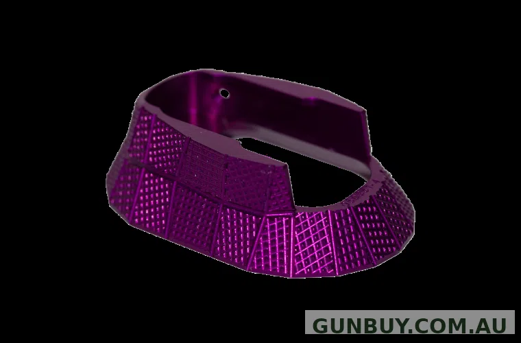 Lokgrip CZ TSO and TS Series Magwell GridLOK Aluminium Purple