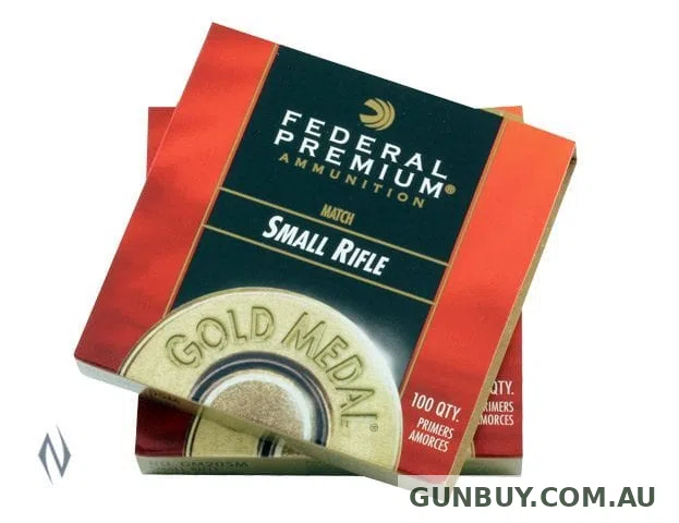 Federal Primer GM205M Gold Medal Small Rifle 100pk