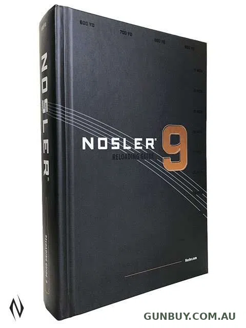 Nosler Reloading Guide 9th Edition