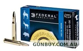 Federal 375 H and H 270GR SP POWER-SHOK (20 ROUNDS)