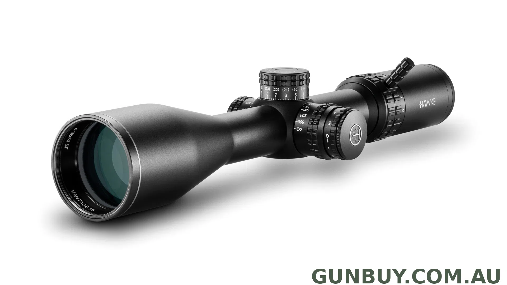 HAWKE VANTAGE 30 4-16X50 SF - RIMFIRE 22 LR RET - H2 LENS SYS - Shooter's Delight