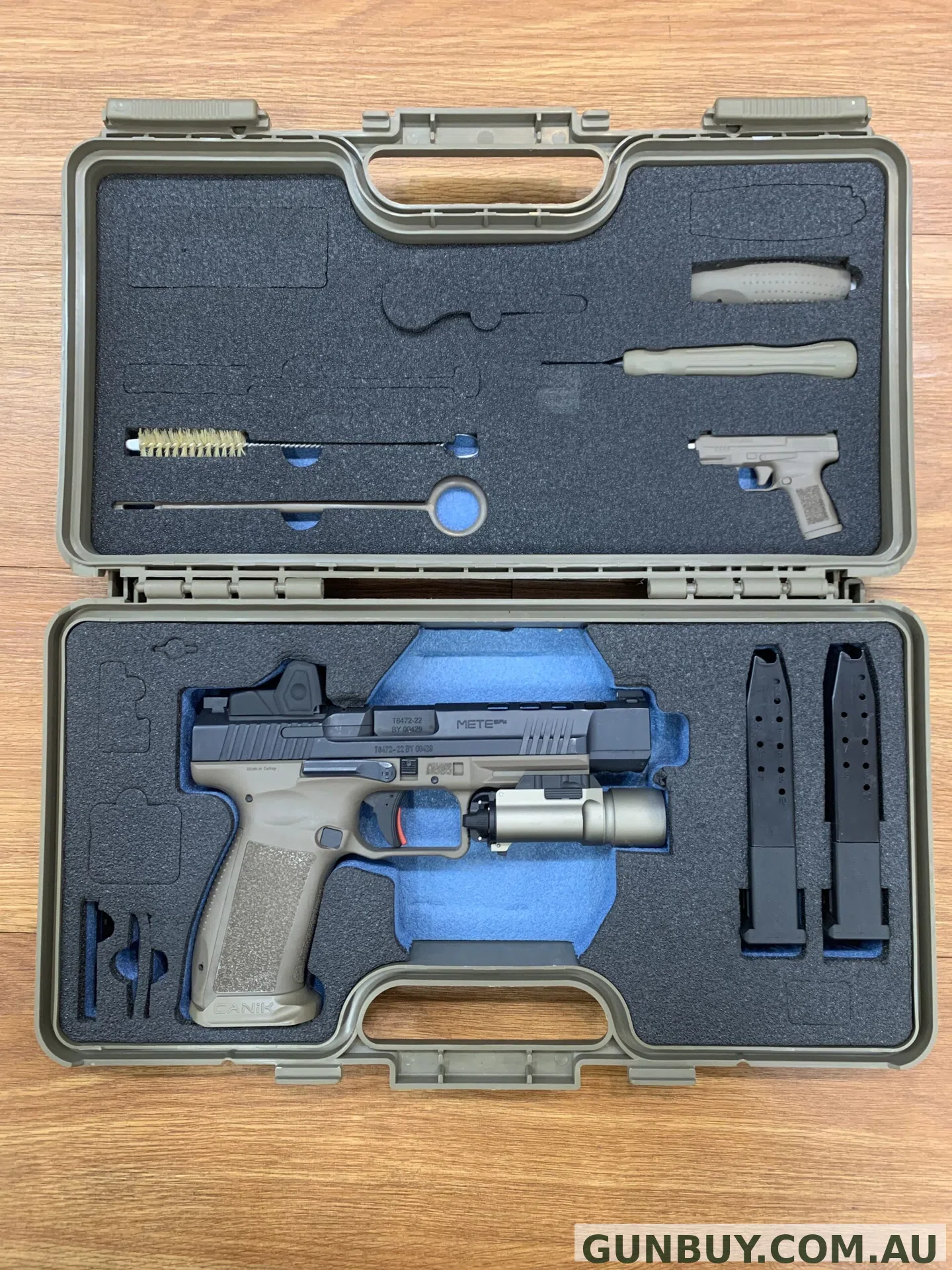 Canik Mete SFx 10 Shot 132mm 3x Mags Cased