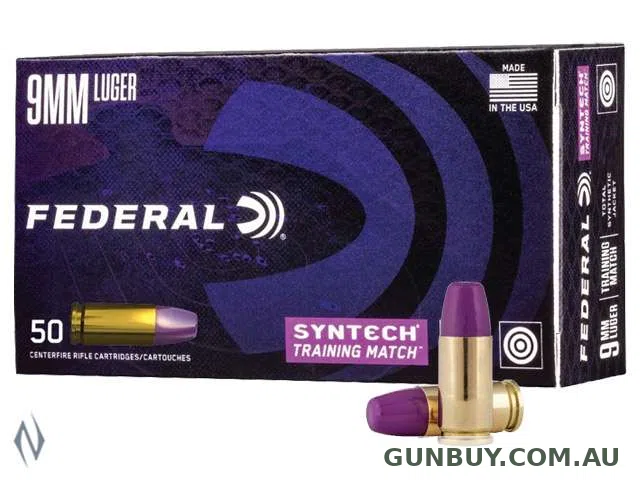 Federal 124gr TSJ FN Syntech Training Match - 50 Pack