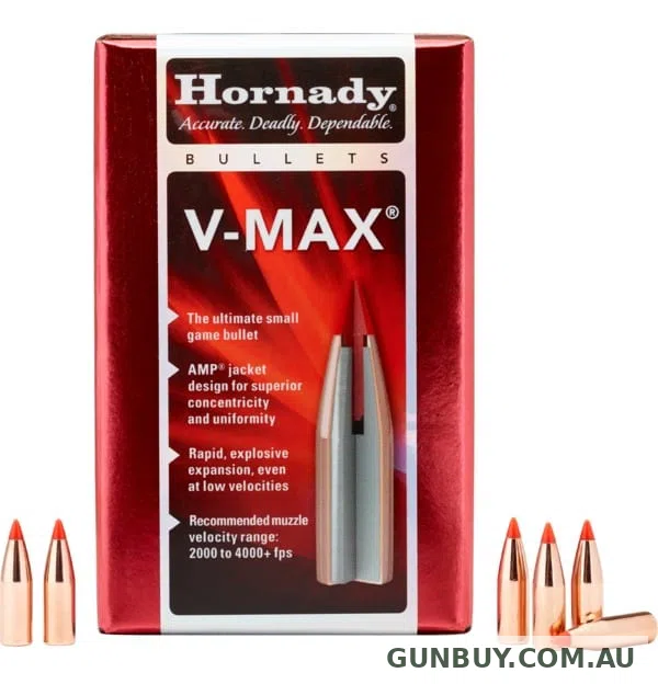 Hornady 22 Cal .224 35 gr V-MAX Projectile (100 Pieces)