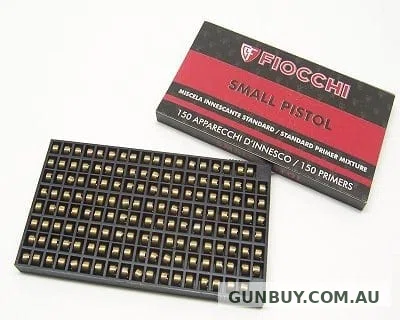 Fiocchi SMALL PISTOL PRIMERS (150 PACK)
