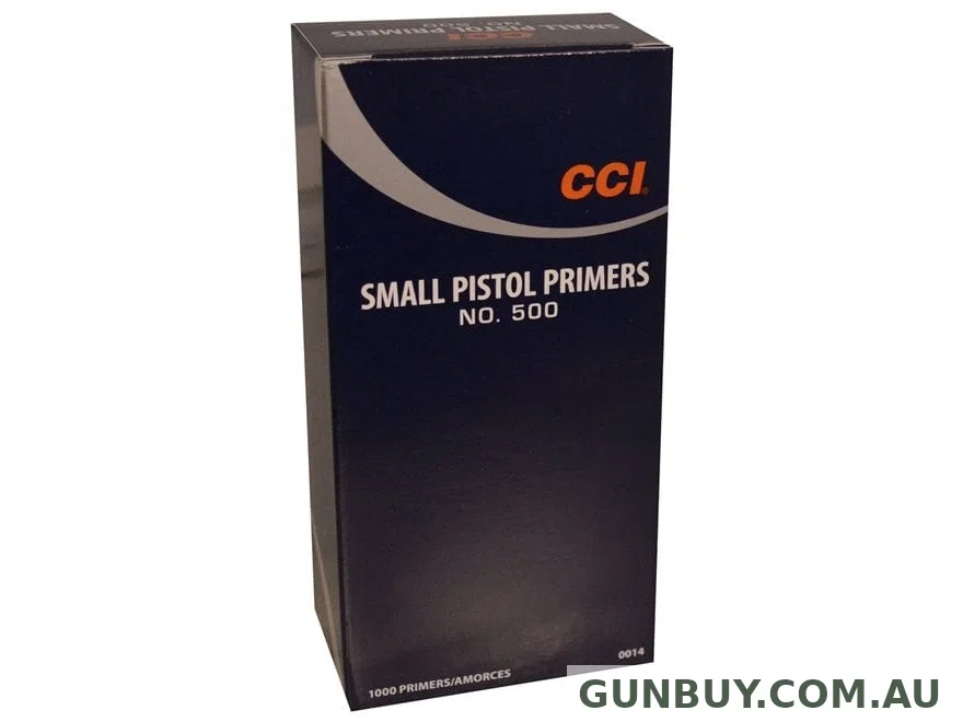 CCI PRIMER 500 SMALL PISTOL (100pcs)