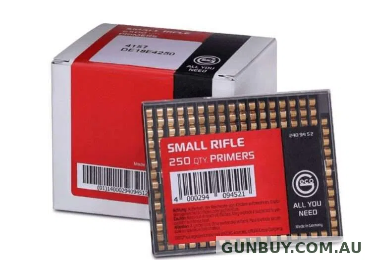 GECO SMALL RIFLE PRIMERS (1000 PACK)