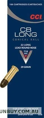 CCI 22 SHORT CB 29GR LRN 100 PK 710FPS (100 ROUNDS)