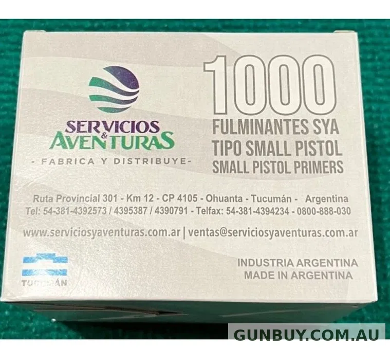 Orbea Small Pistol Primers (1000 Pack)