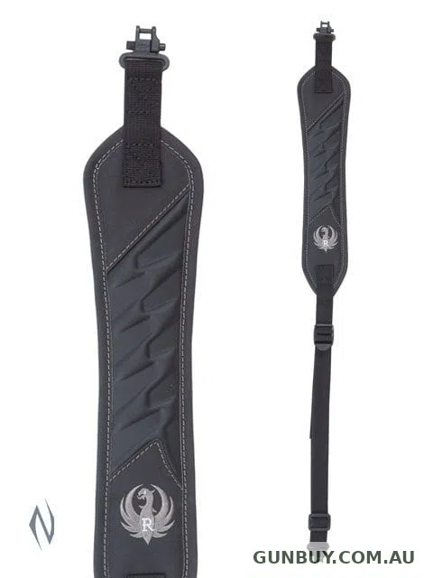 Allen Ruger Summit Ultralite Moulded Sling Black + Swivels