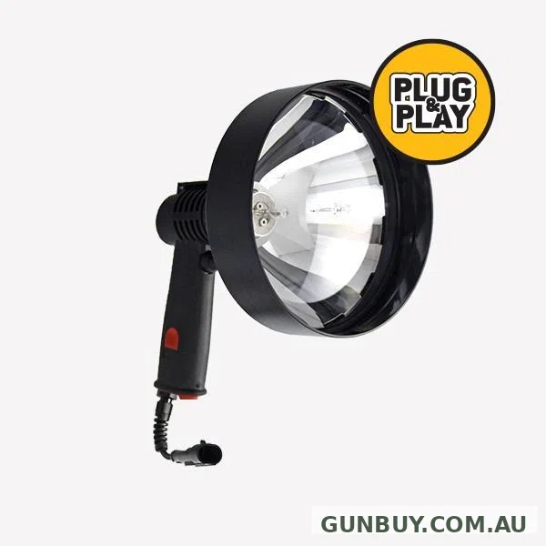 LIGHTFORCE Striker Hand held 170 mm Coil cord and cig plug 12v 100W globe - Shooter's Delight