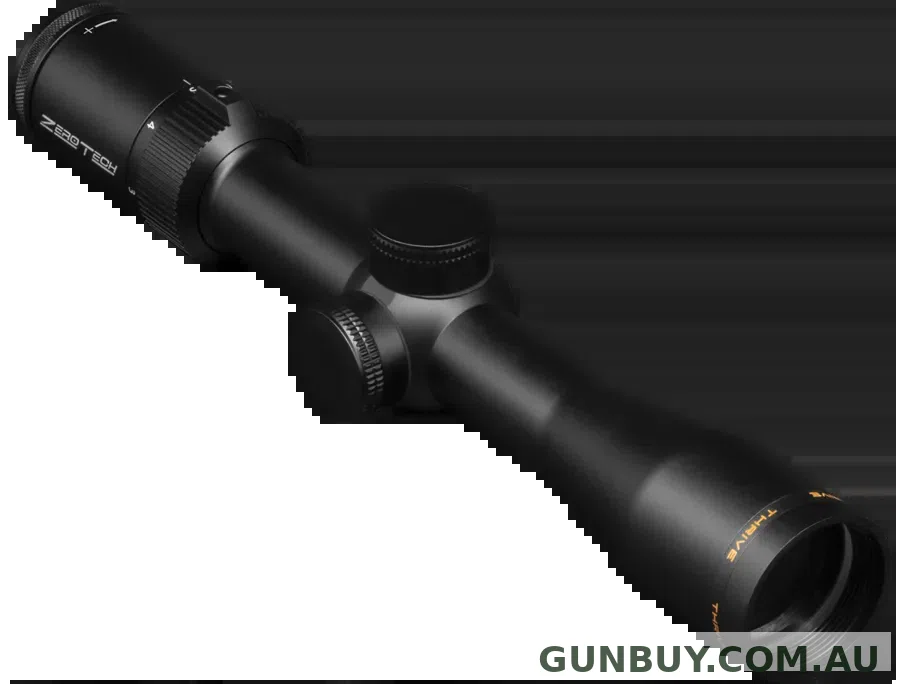 ZERO TECH THRIVE 3-9X40 MOA SFP PHR 4 - 30MM TUBE - CAPPED TURRETS - Shooter's Delight