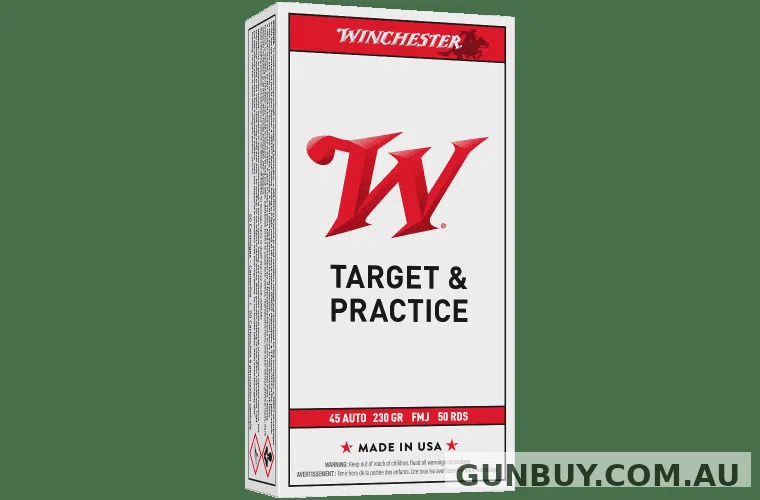 Winchester USA value pack 45 Auto 230gr FMJ (50 PACK)