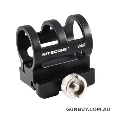 NITECORE GM02 GUN RAIL MOUNT 1 inch Weaver/Picatinny rail - Shooter's Delight