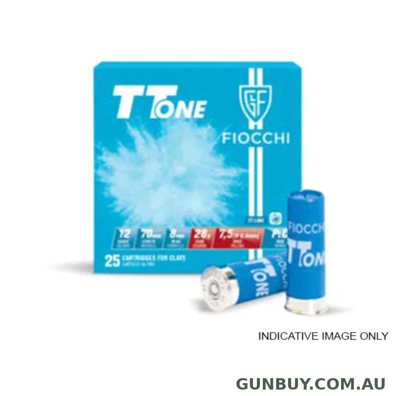 Fiocchi ITALY TT ONE 12G 28GR 7.5 1325 FPS (25 Pack)