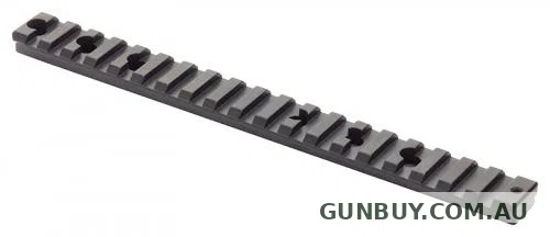 CONTESSA Steel Picatinny Rail 0 MOA Tikka T3 / T3x BLACK