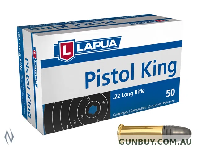 Lapua 22LR 40GR PISTOL KING 935FPS (500 Rounds)